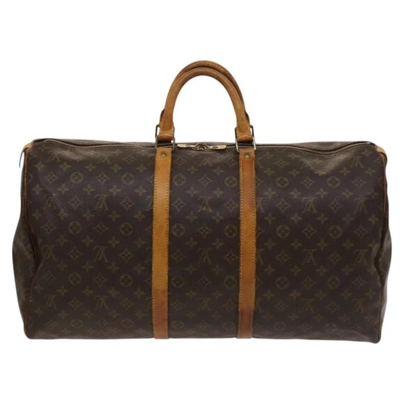 LOUIS VUITTON Monogram Keepall 55 Boston Bag - Picture 2 of 15